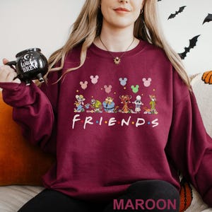 Disney Zootopia Characters Sweatshirt, Nick Wilde Judy Hopps Sweatshirt, Disney Friends Hoodie, Zootopia Mickey Balloons Crewneck 314660 imagem 8