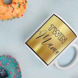 Twin Mama Mug, Mother of Twins Gift Idea, Twin Mom Mug, Twin Mama Cup, Twin Mama Gift, Expecting Twins Gift