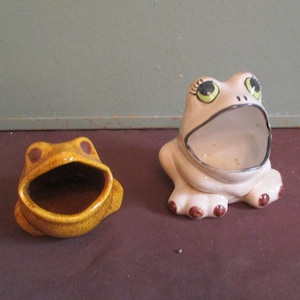  American Pastoral Style Frog Shape Soap Dish Holder Stand Cute  Animal Ceramics Table Soap Sponge Holders for Bathroom, Kitchen Sink,  Hotel, Decorative Ornaments : Tools & Home Improvement