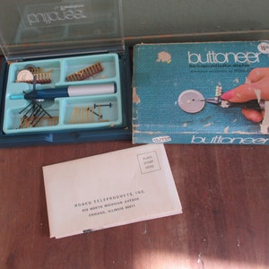 SOLD! 1977 Ronco Buttoneer 2