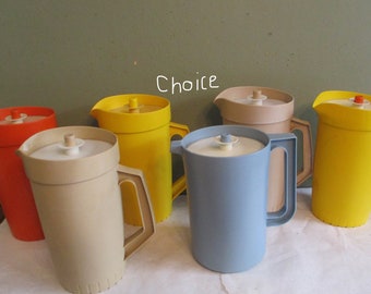 The classic Tupperware Pitcher: 2 quarts, Harvest Orange : r