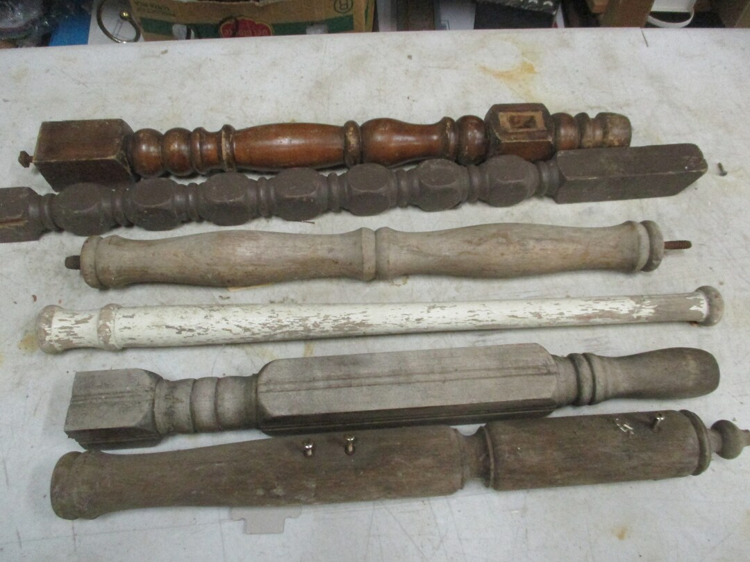 Table Leg Spindle Architecture Salvage Vintage Furniture Wood Working Part CHOICE 4 & 5 Left Etsy