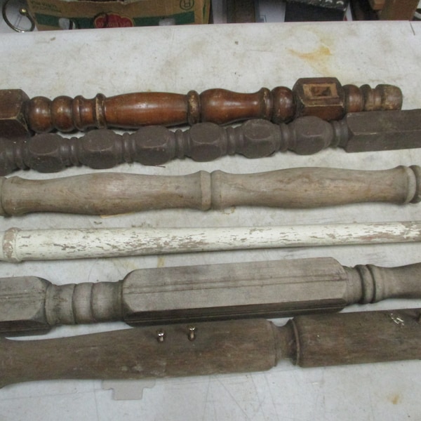 Table Leg Spindle Architecture Salvage Vintage Furniture Wood Working part CHOICE #4 & 5 left