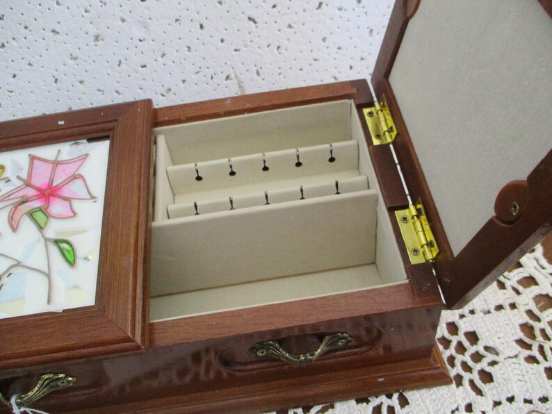 Jewelry Box Lids Opens Ring Vintage Etsy