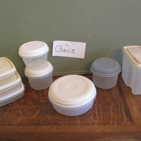 Rubbermaid Storage containers CHOICE Vintage