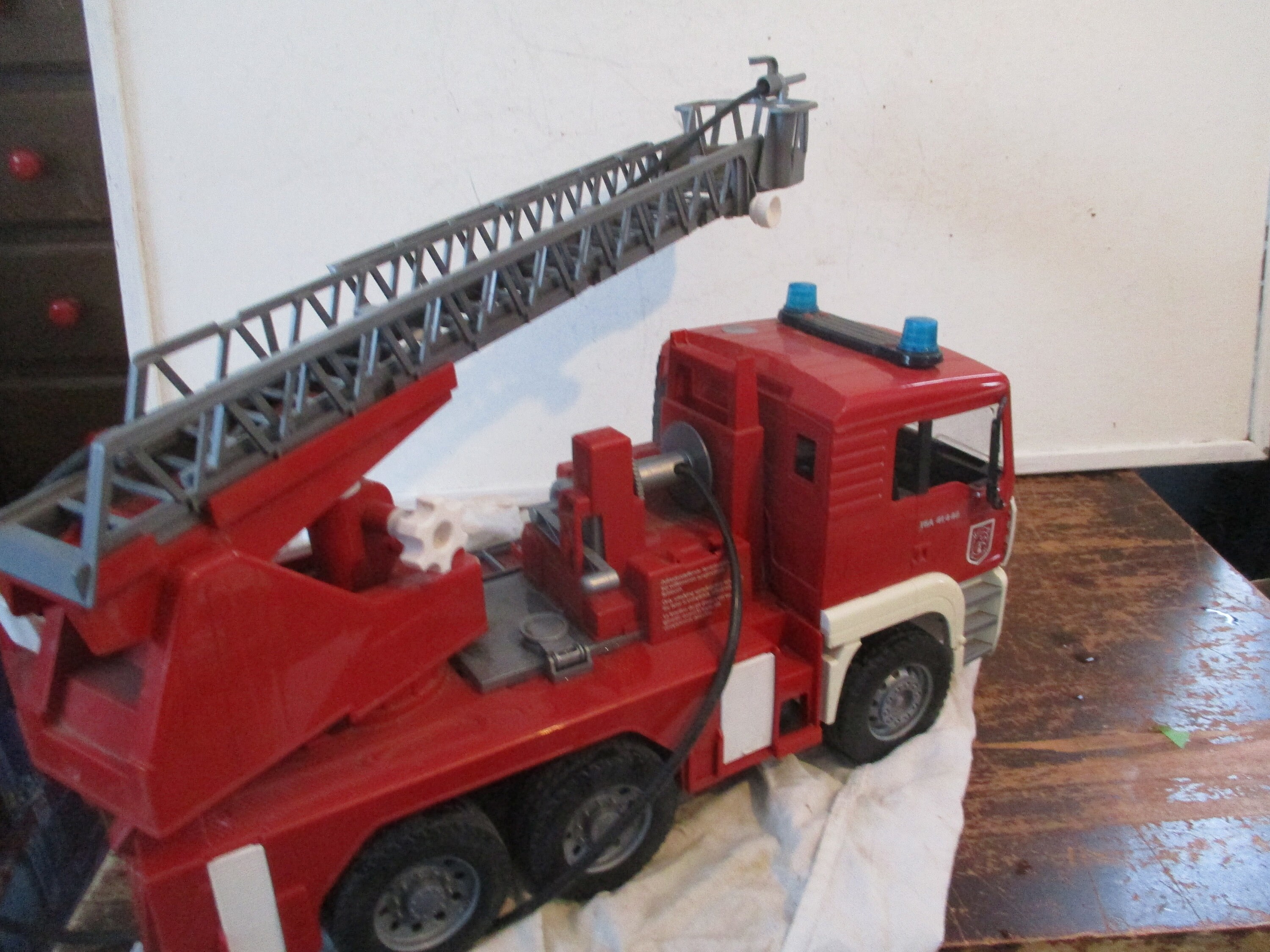 Amazon.com: wheelfun 1/14 8X4 RC Fire Truck RC Fire