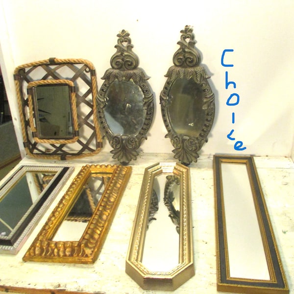 Vintage Mirror Wall Etsy