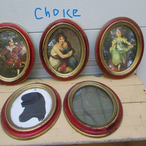 Oval Picture Frames  Vintage CHOICE