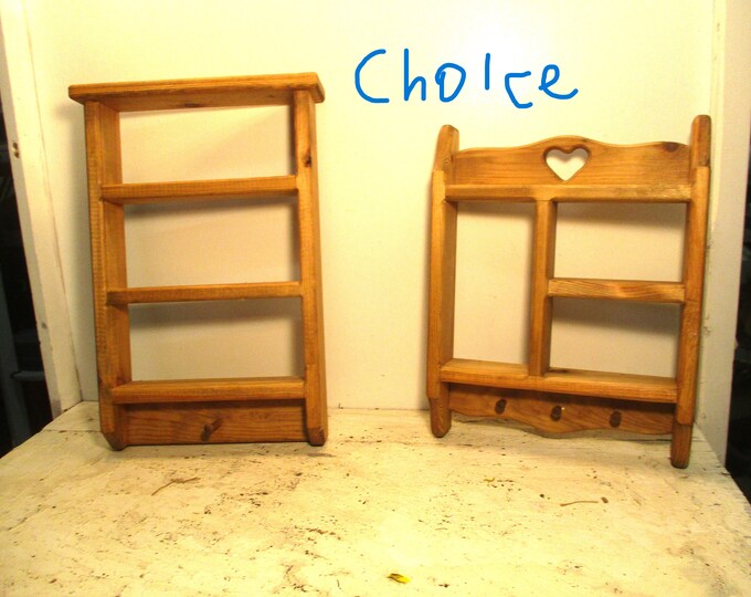 Curio Shelf Display Shadow Box Knick Knack Vintage CHOICE - Etsy
