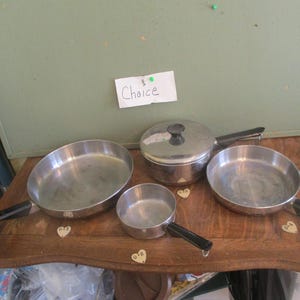 Copper Bottom Pots & Pan Plus Vintage CHOICE