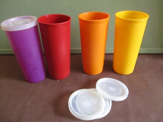 Set 2 Vasos con Tapa  Tupperware I Tupperware