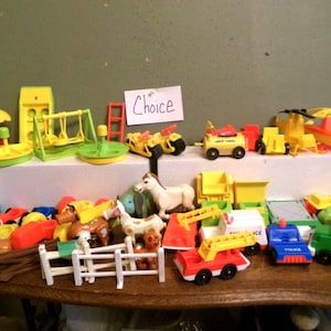 Fisher Price Replacement Pieces Sold Seperatly