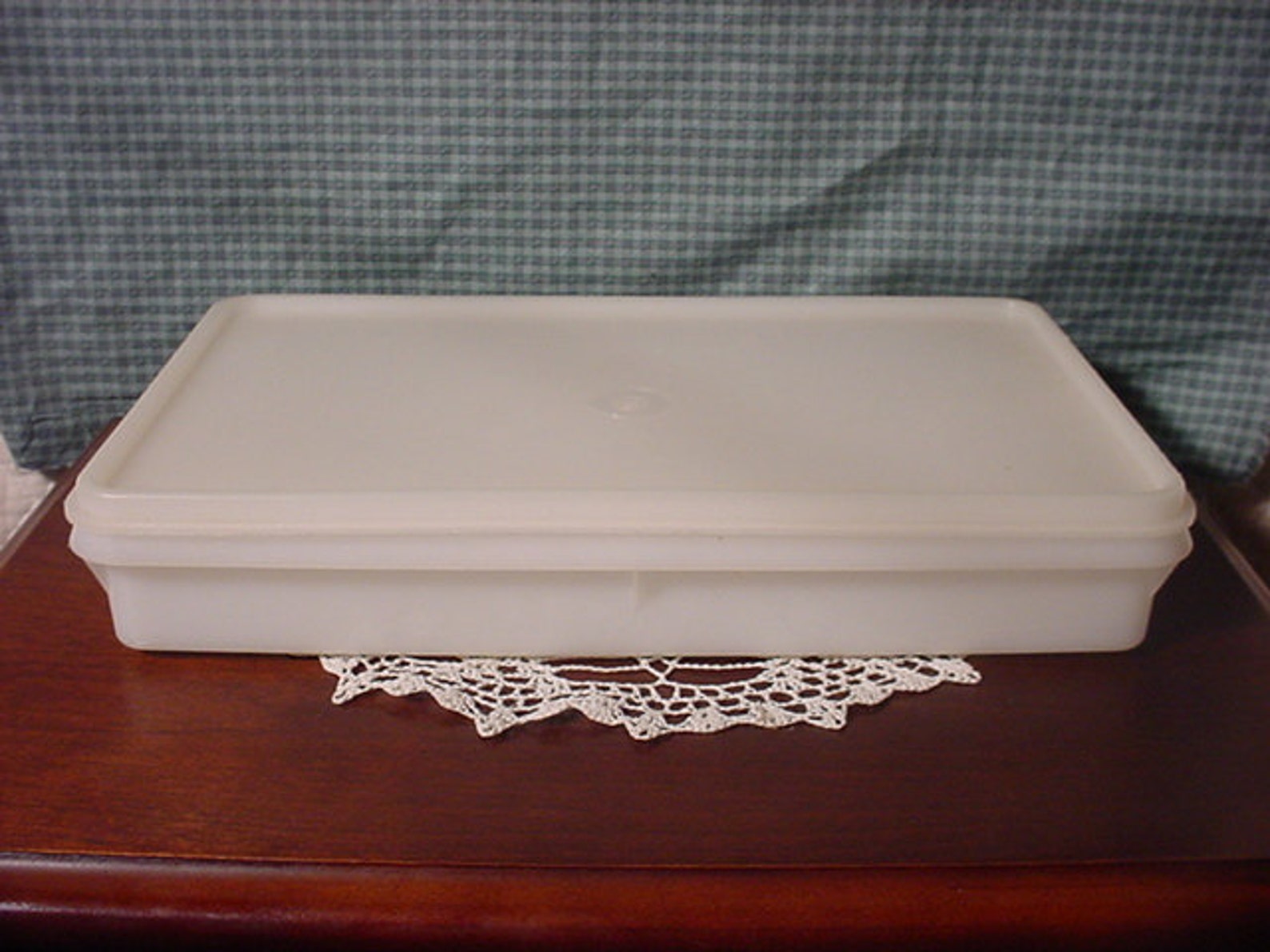 Tupperware Bacon/Bar Keeper Container Etsy