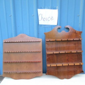 Wood Spoon Rack Vintage CHOICE