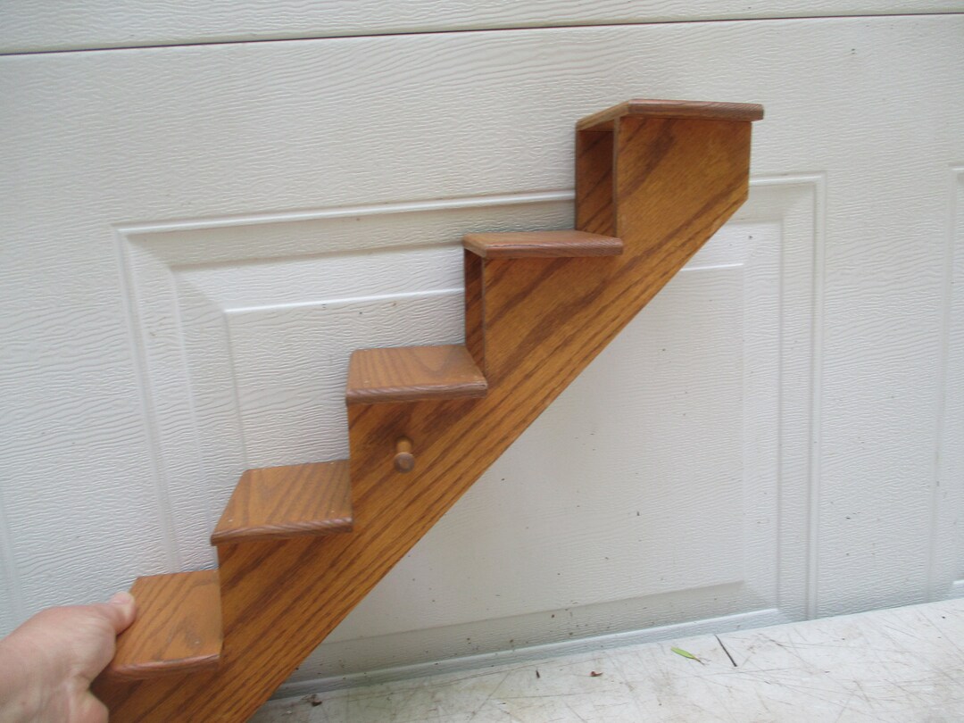Display Shelf Stair Step Design Vintage Etsy