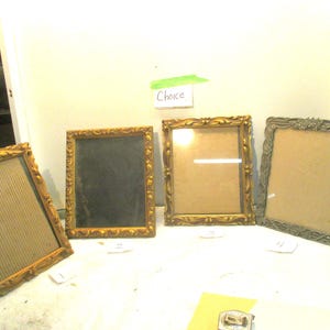 Ornate Picture Frames Resin or metal Vintage CHOICE