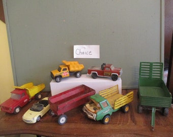 Dump Truck Wagons Car Tonka Plus  Vintage CHOICE Used Toys