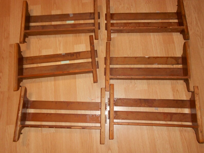 Church Pew Hymnal Racks Song Book Bible holder Salvage Etsy