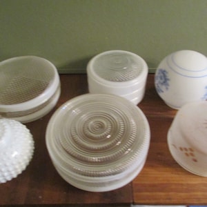 Light Fixture Replacement Shade Vintage Mid Century CHOICE