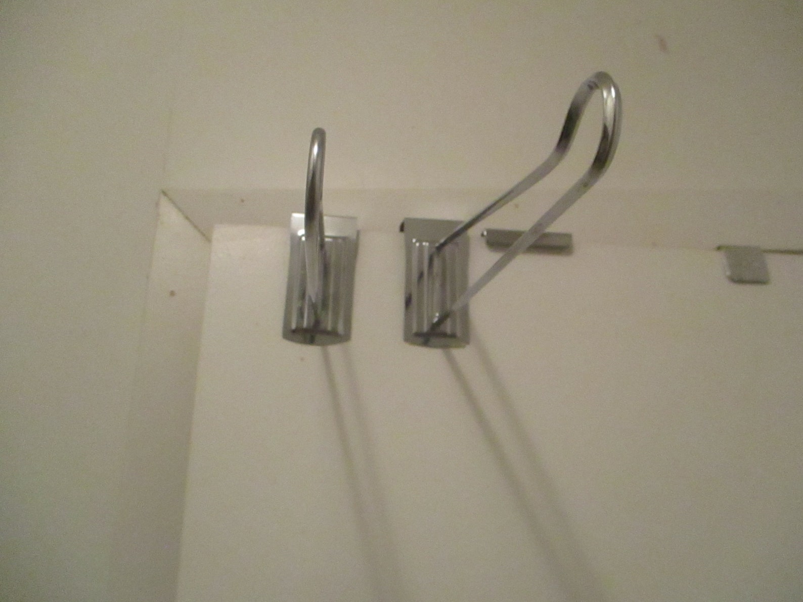 Chrome Over the Door Hangers Clothing Organizers by Ekco ONE Etsy