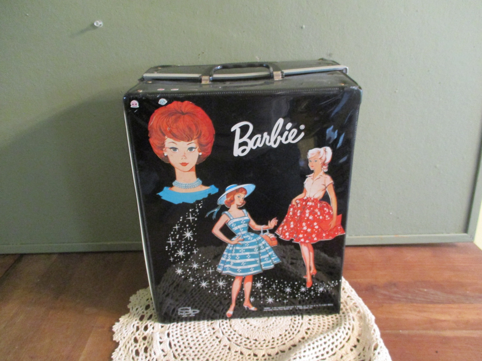 Barbie Wardrobe Case 1964 Vintage Dolls Clothes Suitcase Etsy