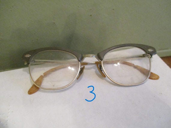 Horn Rim Cat Eye Frames Glasses CHOICE  Vintage - image 7