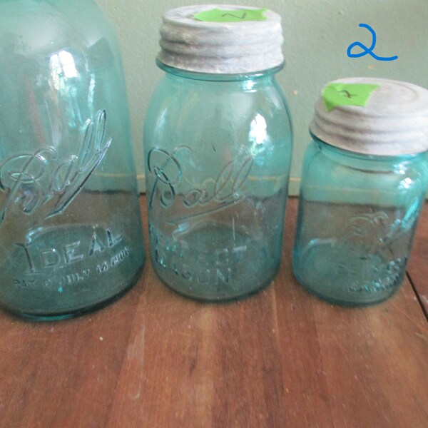 Navy Blue Mason Jars Etsy