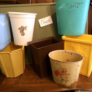 Vintage Garbage Cans - Etsy