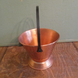 Copper Pail Craft Guild Bucket Metal handles