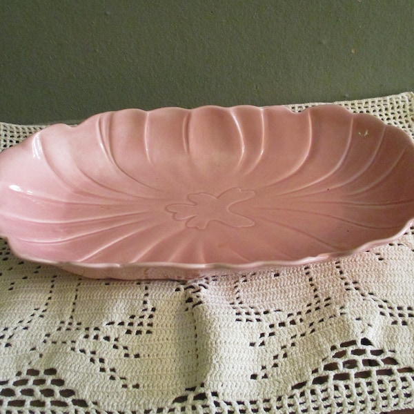 Pink California Platter Maddox Bowl  Vintage P-1001