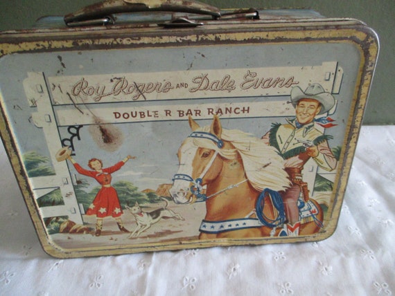 Roy Rogers and Dale Evans Lunch Box Vintage AS IS - image 2