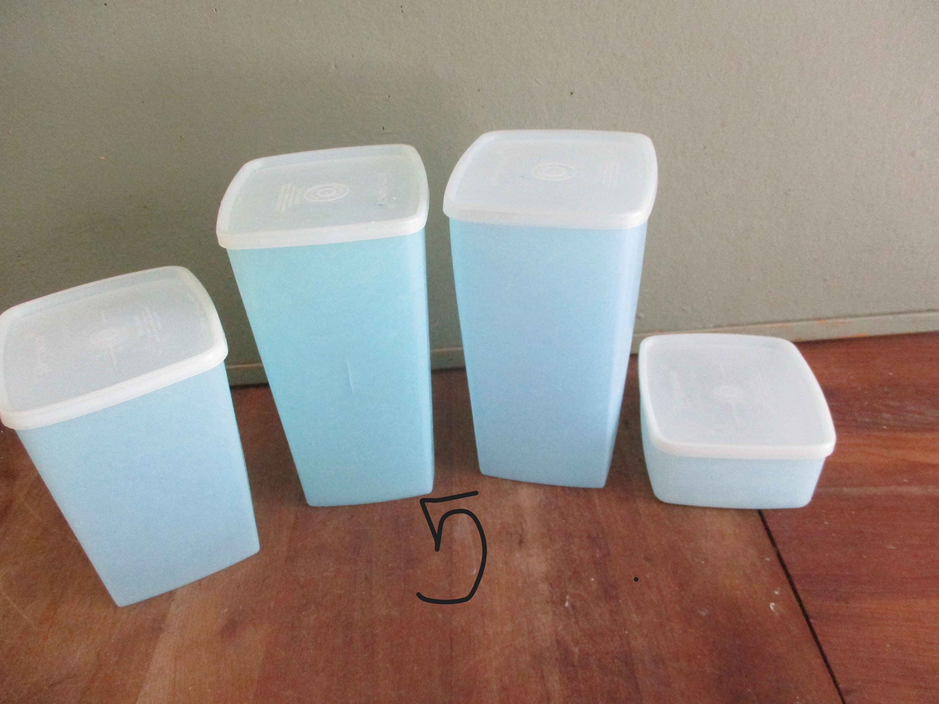 Tupperware Square Freezer Container CHOICE 