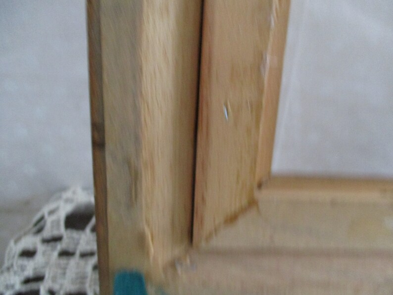 Picture Frame Wood Large Vintage 13 12 x 10 12 opening