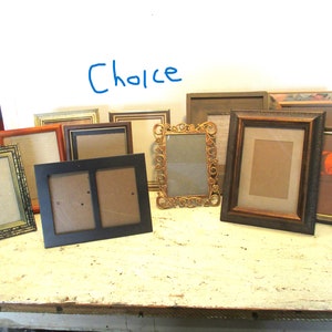 Picture Frame Vintage CHOICE Unique Designs Around 5 x 7