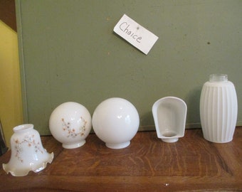 Light Fixture Replacement Shade Vintage Mid Century CHOICE