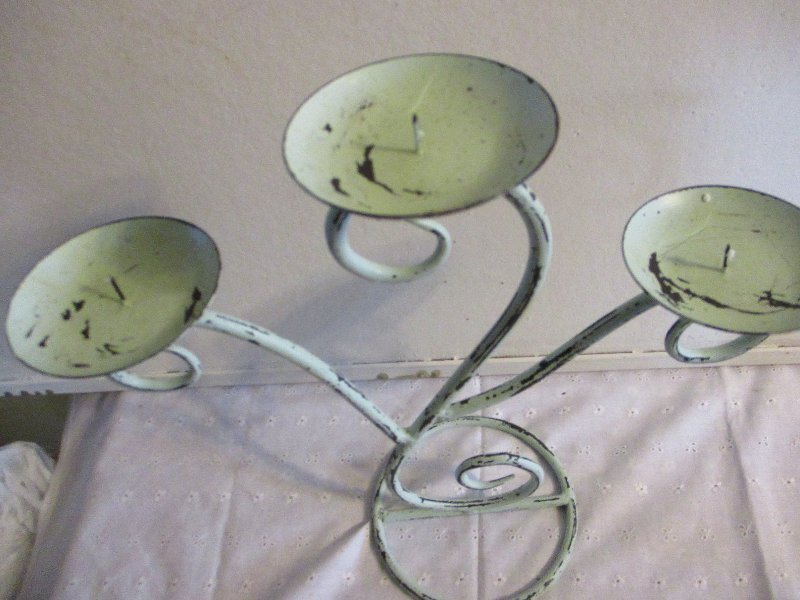 Candelabra Fireplace Insert Table Centerpiece Holds 3 Candles Etsy