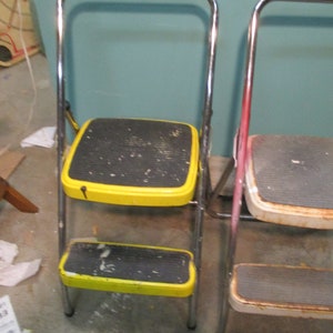 Cosco Folding Utility Kitchen Step Stool Vintage CHIOICE - Etsy