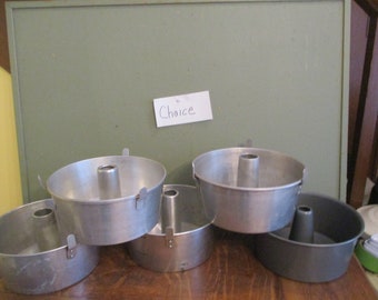 Angel Food Cake Pan Vintage Aluminum Choice