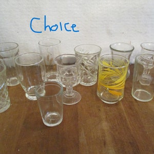 Juice Glass CHOICE   Vintage Replacements