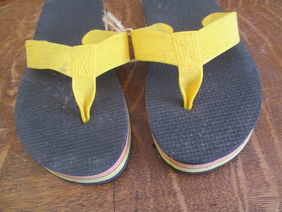 Flip Flops Vintage Foam Sandals - image 2