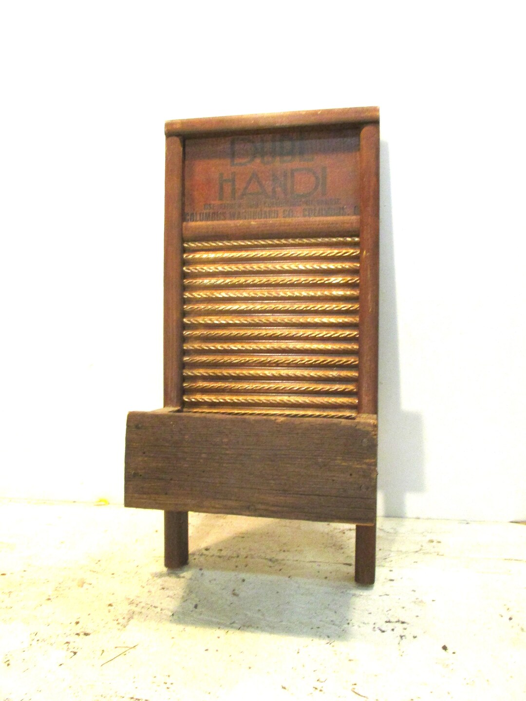 Washboard Box Vintage Bathroom Storage Kitchen - Etsy