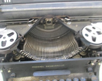 Remington Rand Model Seventeen Portable Vintage Typewriter - Etsy
