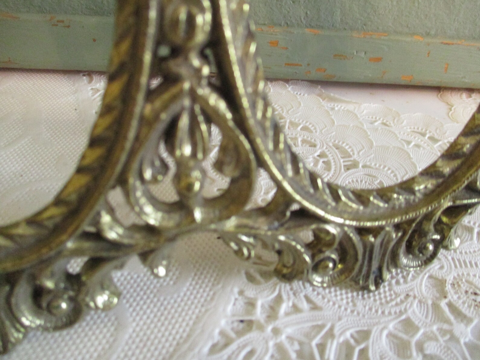 Double Oval Picture Frame 2 1/8 X 3 3/8 Opening Etsy