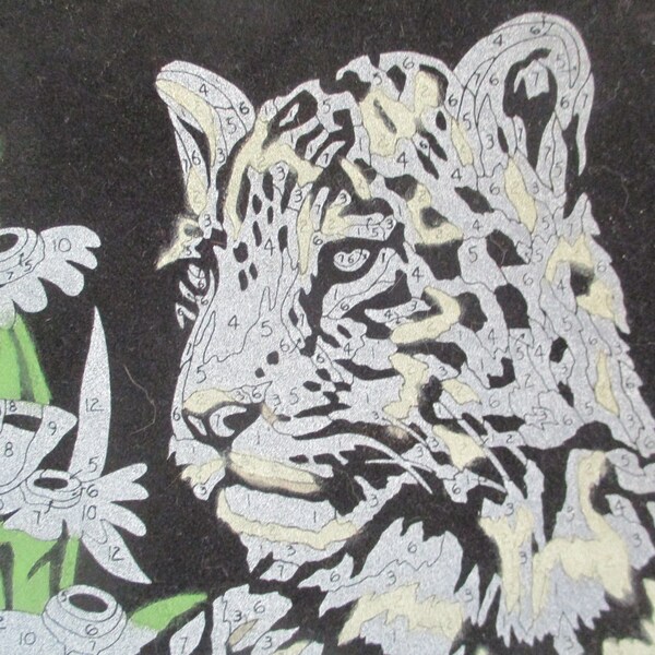 Leopard Paint by Number Etsy