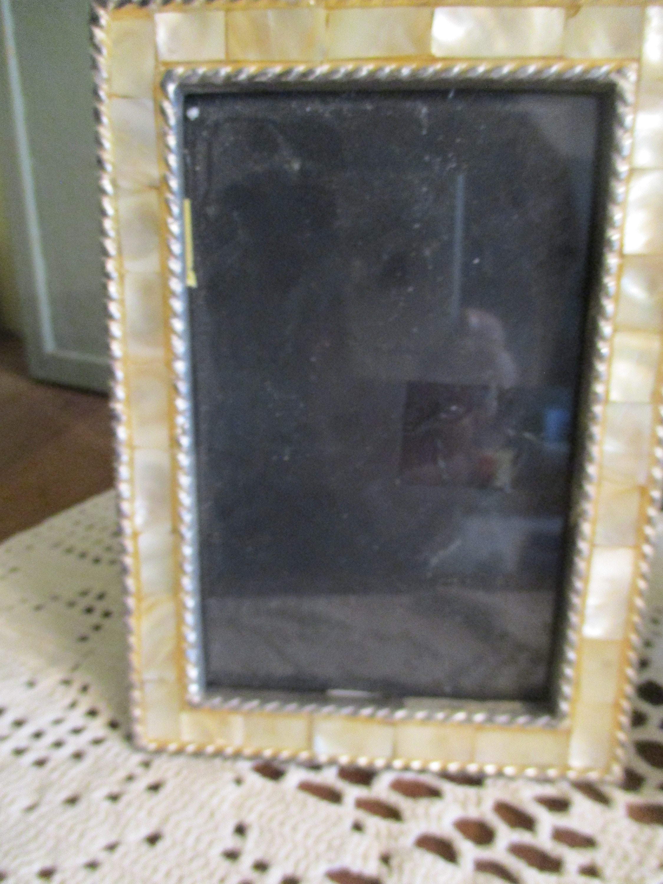 Stone Picture Frames 4 3/4 x 6 7/8 glass Choice Opulent Etsy