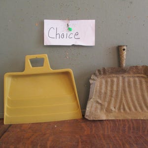 Dust Pan Crumb Catcher Vintage Farmhouse kitchen CHOICE