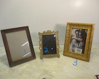 Picture Frame Vintage  5 x 7, or smaller glass  ONE ONLY Choice