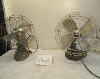 Fan Desk Wall Hanger Vintage Needs new Cord CHOICE