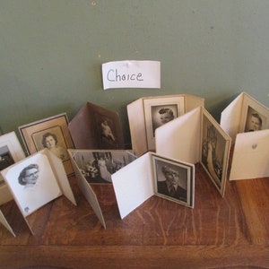 Cabinet Sepia Tone Photographs Vintage to Antique CHOICE