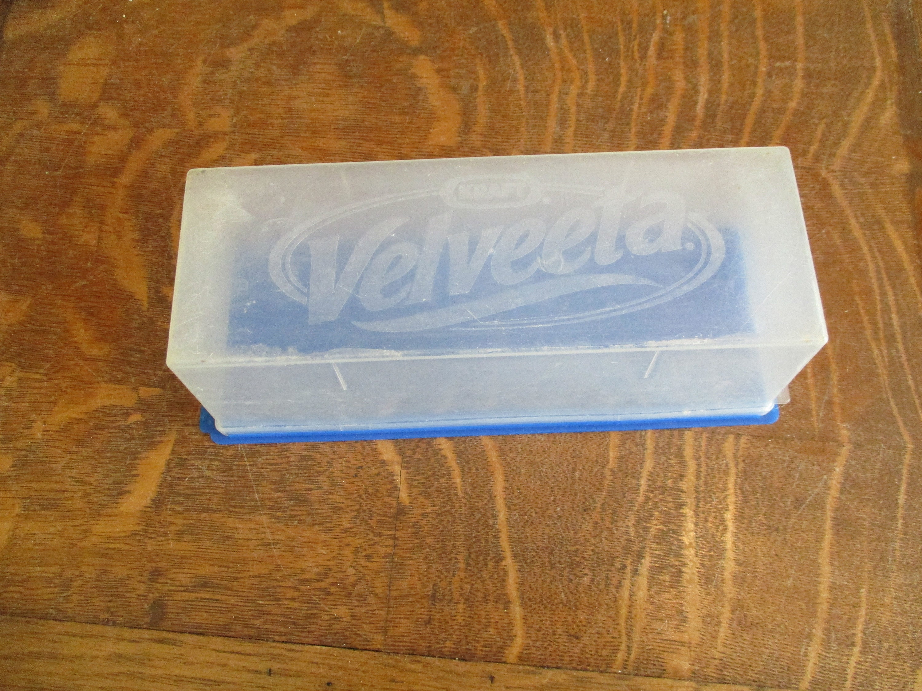 Vintage Tupperware 2 Lb Velveeta Block Cheese Keeper Container W